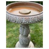 Large Concrete Bird Bath