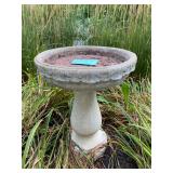 Concrete Bird Bath