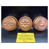 Vintage Copper Molds