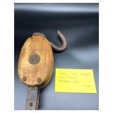 Vintage Union Hardware Hook & Pulley