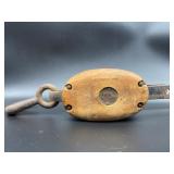 Vintage Union Hardware Hook & Pulley