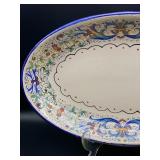 Meridiana Ceramiche Oval Serving Platter 