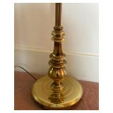 Vintage Bridge Brass Floor Lamp 