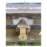 Vintage WW2 - Korean War Era Army Footlocker 