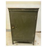 Vintage The General Fireproofing Company Metal Cabinet 