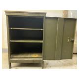 Vintage The General Fireproofing Company Metal Cabinet 
