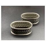 Vintage Mastad Pewter Napkin Ring Holders 8 - John Gulbrandsrod 