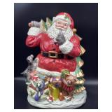 Vintage Fitz & Floyd Cookie Jar & Decorative Plate