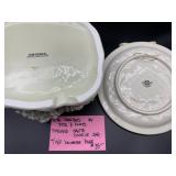 Vintage Fitz & Floyd Cookie Jar & Decorative Plate