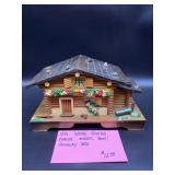 Vintage Swiss Chalet Music Box/Jewelry Box