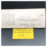 Tremont Nail Co. 1819 Sampler Display Old Fashioned Cut Nails