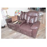 LEATHER RECLINING SOFAS