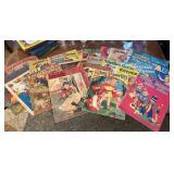 Vintage ChildrenaTMs CanvasCloth Books