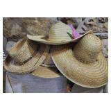 Straw Hats X4