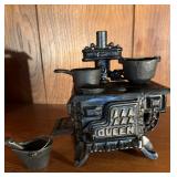 Salesman Sample Queen Cast Iron Stove