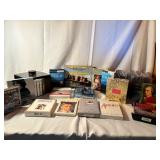 Mystery Lot Of Music And Books On Tape
