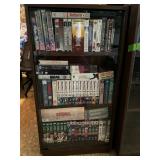 Electronic Cabinets Full Of VHS Tapes