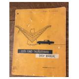 1958 Ford Thunderbird Shop Manual