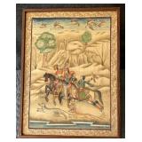 Persian Silk Painting