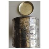 Silver Plate Coffee Canister