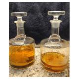 2 VTG 70s Clipper Ship Decanters