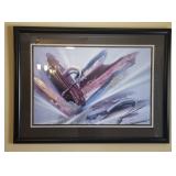 Large Explosive Absract Print