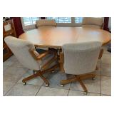 Natural Oak Dining Table & Chairs