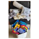 Mystery Lot Of Linens And Pillows