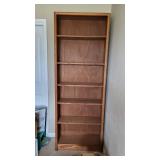 Tall Wood Bookshelf