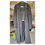 Vintage Mens Perry Ellis Trench Coat