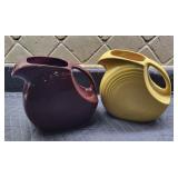 Fiestaware Pitchers X2