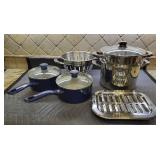 Onedia And Tfal Mix PotsPans