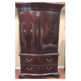 Thomasville Flaming Mahogany Armoire