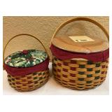 Longaberger 2003 Caroling Baskets