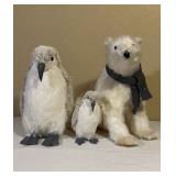 Artic Christmas Polar Bear & Penguins