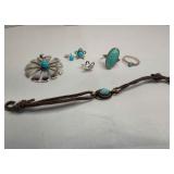 Avery Sterling & Blue Stone Jewelry