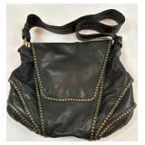 Black Leather Kooba Handbag