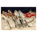 Ecco Tennis Style Shoes - SZ 9 - 6 Pair