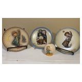 Hǔmmel Christmas Plates & An Ornament