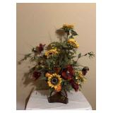 Large Sunflowers, Poppies & Pomegranates Arrangement