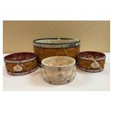 Longaberger 2012 Drum Baskets