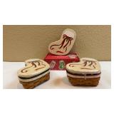 Longaberger Christmas Stocking Baskets