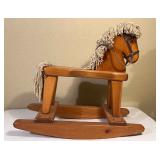 Small Wooden Rocking Horse