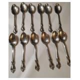 Sterling Towle 1967 Spanish Provincial Soup Spoons