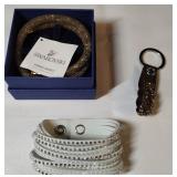 Swarovski Stardust & Slake Bracelets + Key Chain
