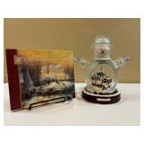 Thomas Kinkade White Christmas  Snowman And More