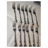 Towle Sterling 1967 Spanish Provincial Dinner Forks