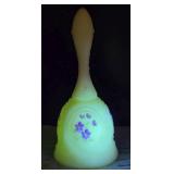 Fenton Custard Uranium Glass Bell