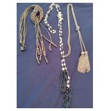 Long Necklaces Worn WA Knot