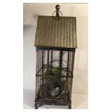 Wire $ Tin Decorative Birdhouse